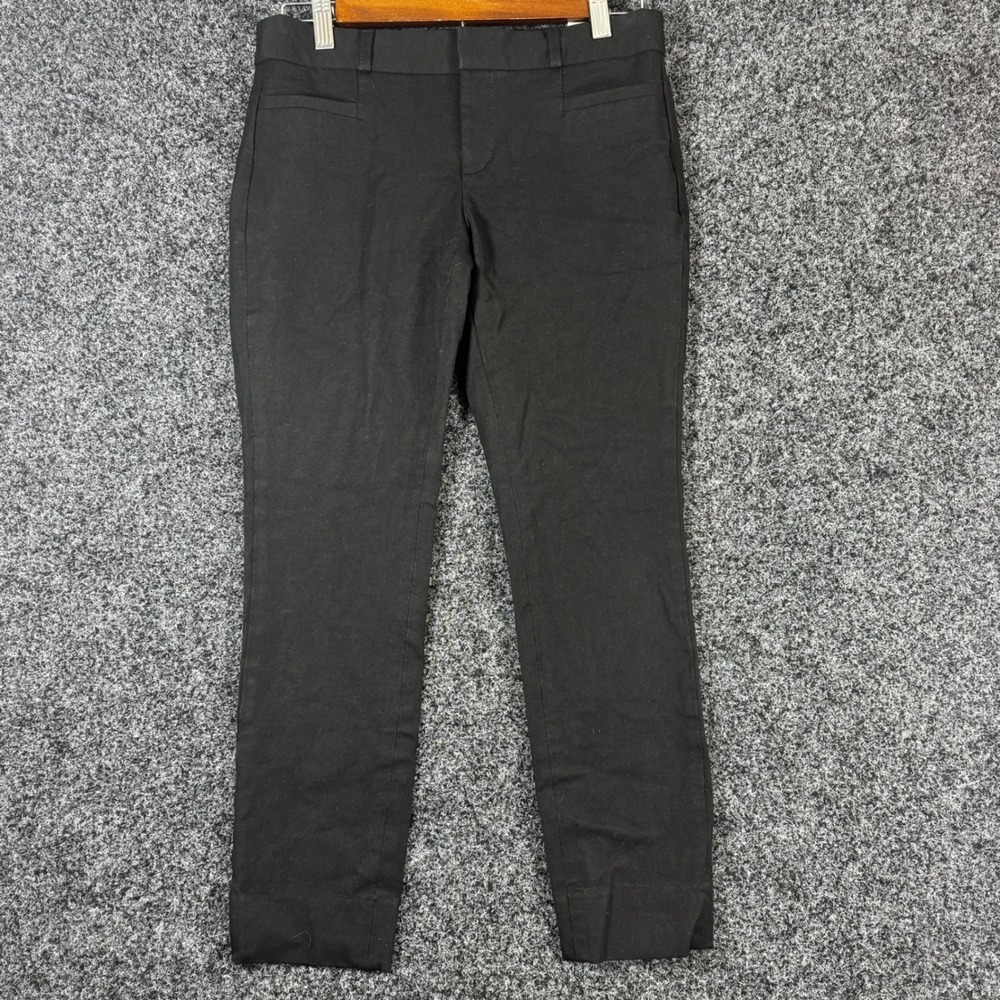 Banana Republic Sloan Black‎ Petite Slim Fit Stretch Dress Pants Size 2P